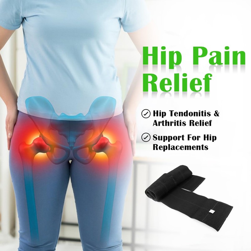 DOERDO DD Gear Groin Support Brace Hip Flexor Support Adjustable