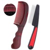 2PC Dandruff Comb Fine Tooth Scalp Detox Comb Lice for