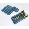 ElectroCookie ElectroCookie Solderable Breadboard PCB Board for Electronics Projects Compatible for DIY Arduino Soldering Projects, Gold-Plated (5 Pack + 1 Mini Board, Blue)