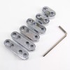 Unbranded 8mm 8.8mm 9mm Spark Plug Chrome Wire Separators Dividers