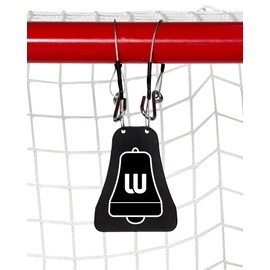 Winnwell Hockey Metal Bell Targets - 2 Pack 4"x5" Metal Bells -Hockey Net Shooting Targets, Equipment to Help Improve Shot Accuracy for Kids, Teens, Adult Players While Training & Practicing