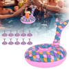 10pcs Inflatable Floating Drink Holders Beverage Cup Coasters for Swimming