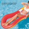 Swimming Pool Single Inflatable Floating Raft Lounge Floating Chair Water