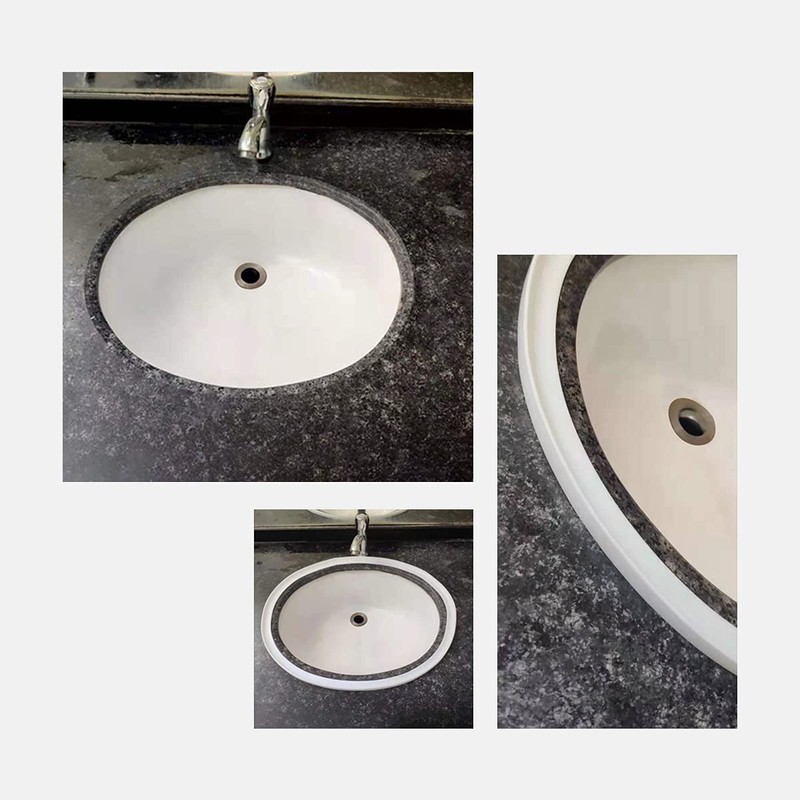 39 Inches Water Barrier for Sink, Shower Threshold Water Dam