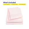 1500 Supreme Collection Queen Sheet Sets Pale Pink - Luxury