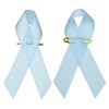YELARXI Satin Awareness Ribbons, Satin Ribbon with Pins - Fitting