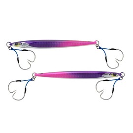 JACKALL Bumble's Jig, Semi-Long, Cherry Mas Special 5.3 oz (150 g), Bluping Road Dot