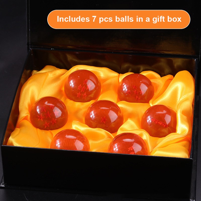 Transparent Star Dragon Balls Set Novelty Children's Toy Medium Crystal