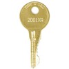 CompX Chicago 2120XA Locking Bag Replacement Key 2120XA