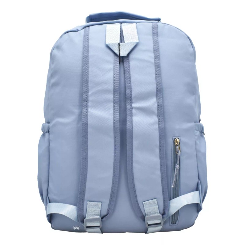 Lluvia Mochila Gin Juan Hur Fuliro Lisa Azul Pastel Primaria