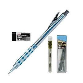 PENPG1017C - Automatic Drafting Pencil.7mm, Blue Accent Barrel