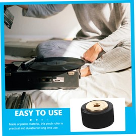 jojofuny 2pcs Pinch Roller Replacement for Cassette Tape and Audio Video Devices Material Easy Installation Compatible Recorders and Players