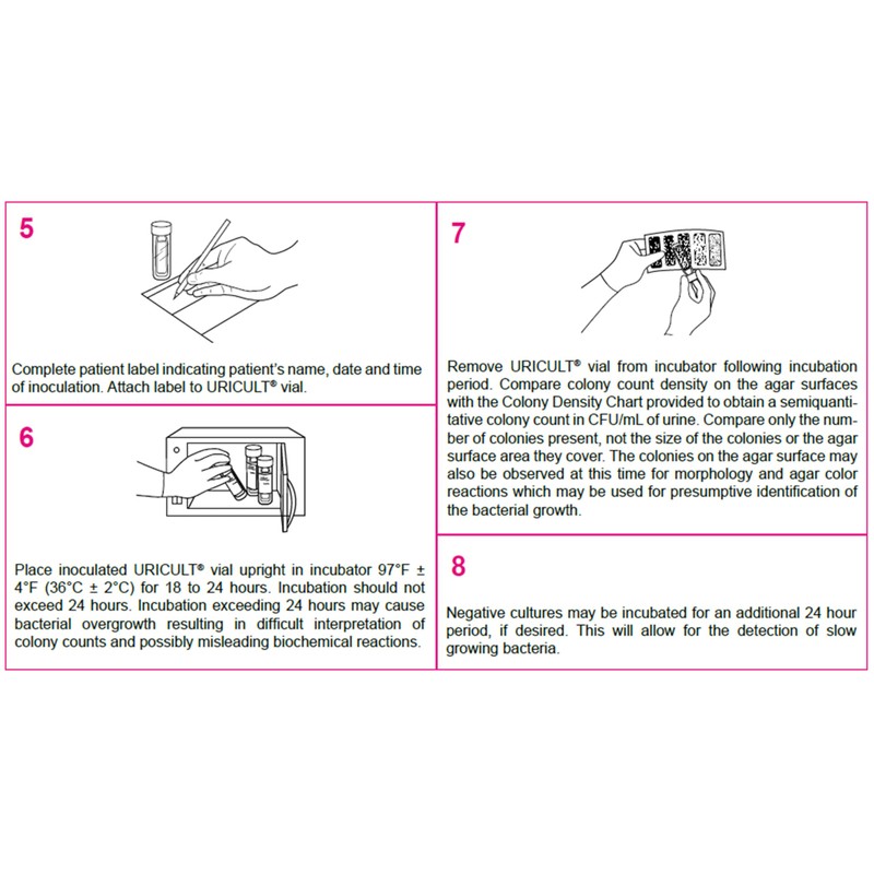 LifeSign Uricult CLED/EMB Urinary Tract Infection Detection, in-Office Medium Culture