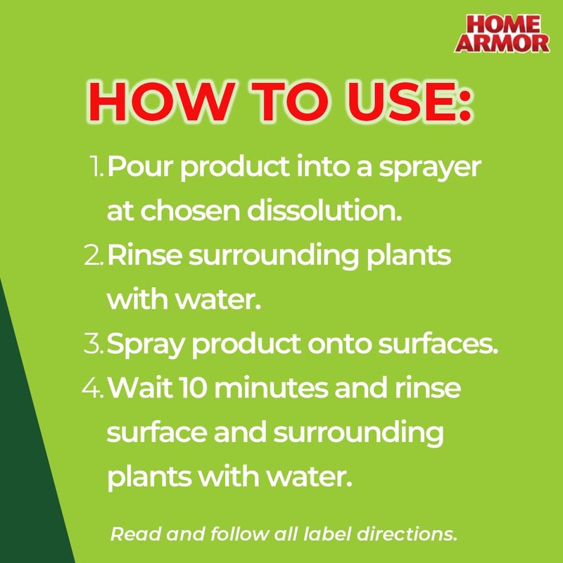 Home Armor Outdoor Cleaner Concentrate, 1 gal., Remove Stains from