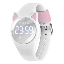 Kids Watches for Girls Boys Digital Sport Watch with Step Counter Pedometer Vibration Alarm Clock, No App Waterproof Fitness Tracker Kids Watch Boys Girls Teens Students Ages 5-16