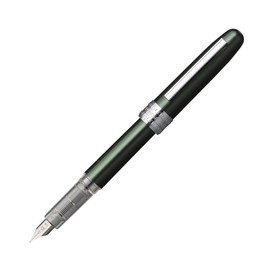 PLATINUM Platinum Fountain Pen, Plaisir Fine Nib, Green (PGB-1000-#41-F)