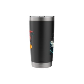 Freestyle Snowboarder Cartoon Stainless Steel Insulated Tumbler