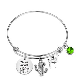 CHOORO Llama Jewelry Llama Gifts Llama Squad Theater Jewelry Actor Gift Llama Lover Jewelry Llama Squad Bracelet (Llama Squad bracelet)