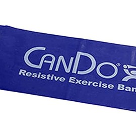 Fabrication CanDo Exercise Band, 5-Foot Singles, Blue