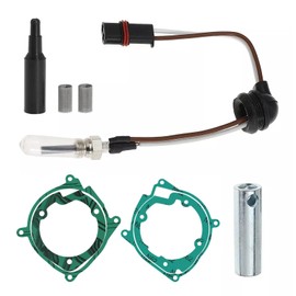 Diesel Heater Glow Plug Repair Kit, 12V Diesel Parking Heaters with Removal Fitting Tool for Eberspaecher Airtronic D2 2kw D4 4kw Ceramic Glow Plug Air Repair Parts 252069011300 252069100102