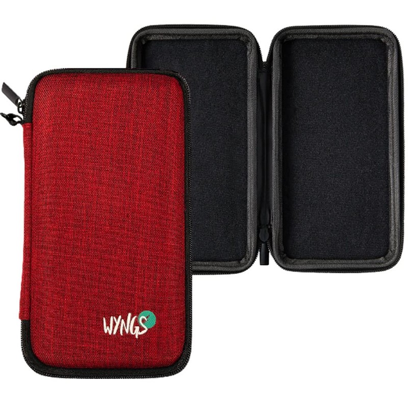 Casio WYNGS FX-92B Secondaire Calculator with Protective Case in Red