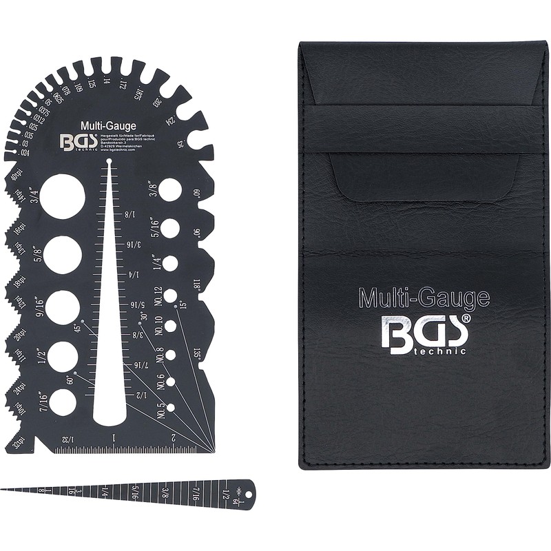 BGS 74248 | Screw and Thread Template | Inch Sizes