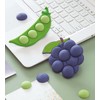 Fruit Magnetic Refrigerator Sticker, Creative Particle Magnetic Sticker (Blueberry, 2