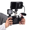 Foto4easy Universal Camera Wooden Side Handle,Adjustable Up and Down Side