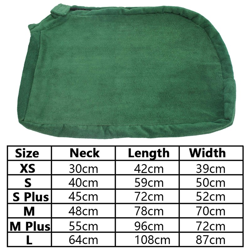 Geyecete Premium Microfiber dog towel bag Dog Drying Bag with