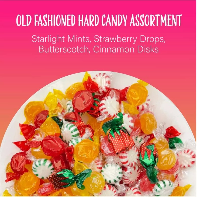 Sunny Island Old Fashioned Hard Candy Assortment, 3 Pound Bag