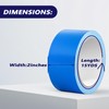 MIARALA Blue Duct Tape Heavy-Duty Waterproof Duct Tape- Strong Adhesive,
