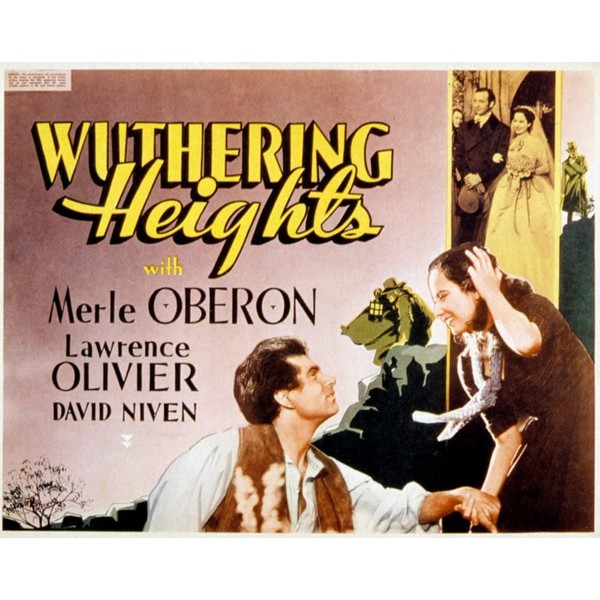 Posterazzi Wuthering Heights Laurence Olivier Merle Oberon 1939. Movie Masterprint Poster Print, (14 x 11)