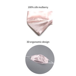 Jeelow 4 Packs 100% Silk Face Cloth Covering Reusable Washable With Nose Wire Filter Pocket Includes Filters (4 Packs)