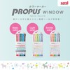 Mitsubishi Pencil PUS103T5C Color Marker, Propus Window, Basic 5 Colors