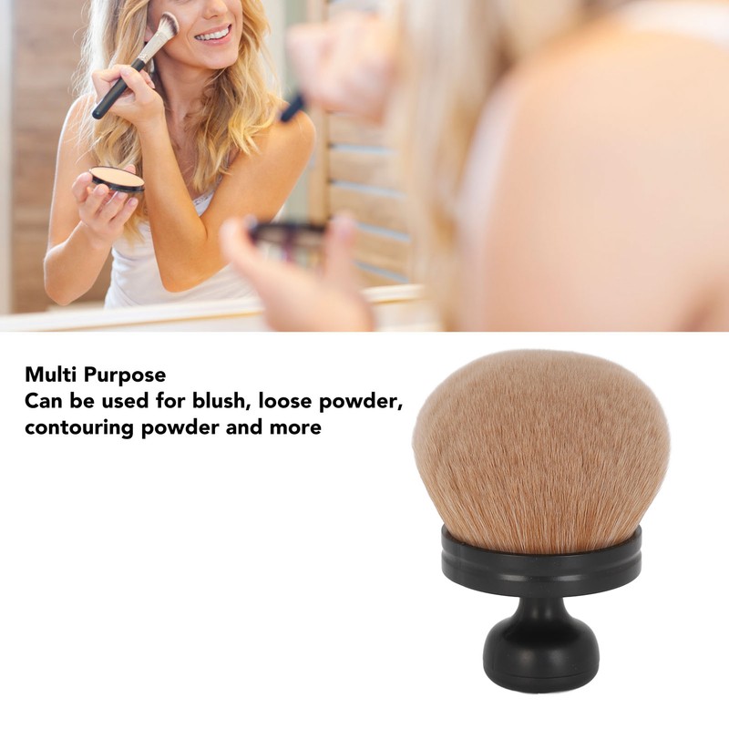 Makeup Brush Mushroom Head Soft Fiber Bristles Large Makeup Brush