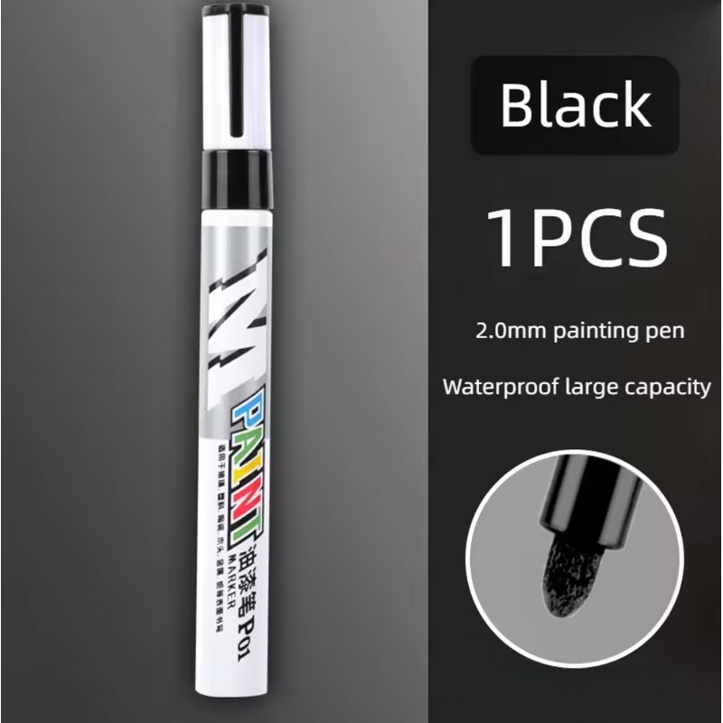 Waterproof Car Paint Scratch Repair Pen - Clear & Color