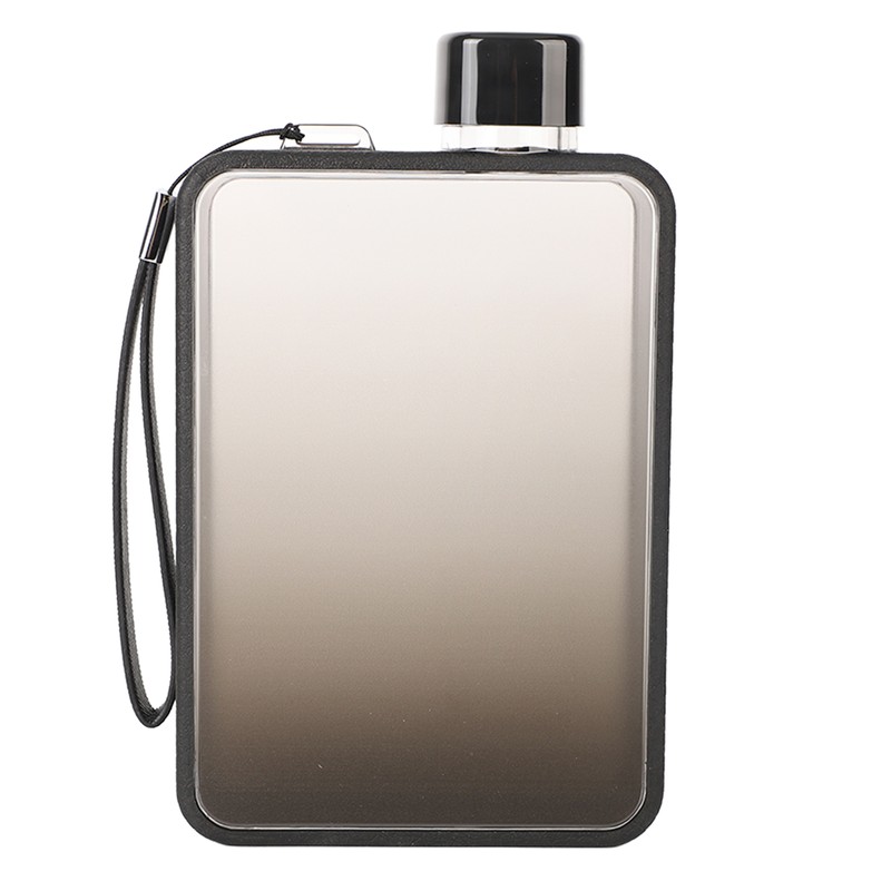 300ml Flat Water Bottle A5 Slim Water Bottle for Outdoor