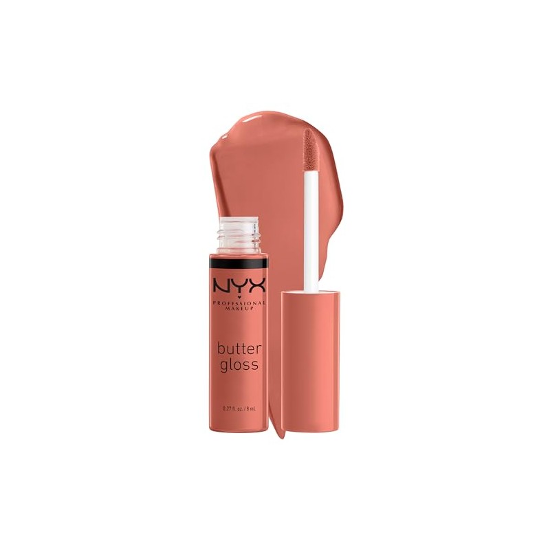 NYX Professional Maquillaje Brillo de Mantequilla – Poco de Miel