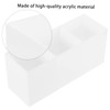 Ipetboom 3grids Slots Makeup Brush Holder Delicate Storage Box for
