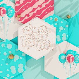 Foil Transfer Kit Replacement Portable Foil Transfer Tool with Fine Medium Bold 3 Blades for Cricut Maker Explore Machines Air Explore Air 2 Explore Air 3