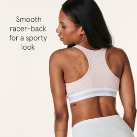 BRAVADO! DESIGNS Sustainable Original Pumping and Nursing Bra |Organic Cotton & Tencel Modal | Pink Leopard | L