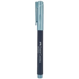 Faber Castell Rotulador Punta de Fibra Metallics Marker Ice Ice Blue -10u-