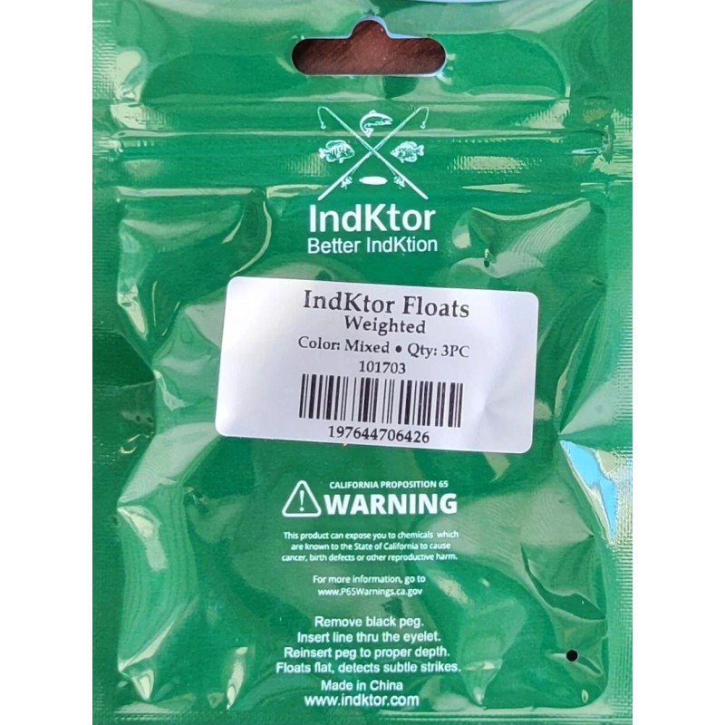 IndKtor fishing cigar floats/bobber