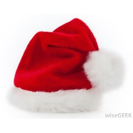 Christmas Santa Hat with Glitter Lady Miss Santa Fancy Dress Costume Accessories Party Fun Stocking Filler Xmas Decorations Display