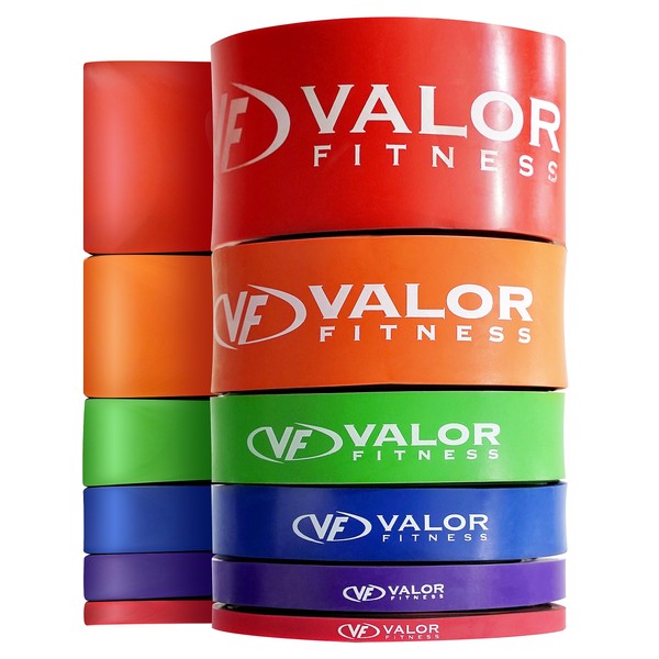 Valor Fitness PRB-Set Resistance Band for Pull Ups, Bench Presses, Squats, Deadlifts, and More