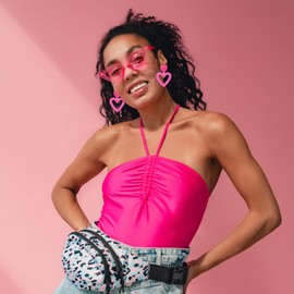 Valentines Day Earrings Gifts for Her Valentines Day Shirts Outfit Women Red Love Heart Earrings Hot Pink Valentines Earrings Valentines Day Jewelry Gifts