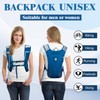 MIAOJIE Running Hydration Vest Backpack, Adjustable Chest Straps Running Hydration