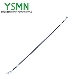 YSMN 42 inch Long 2 Pcs Golf Cart Brake Cable Set Driver and Passenger Side, Replacement for Club Car DS Golf Cart, 10111258, 1011403, 101676101, 1981-1999