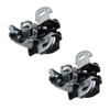 VHEUHZ Pack of 2 Car Rear Lower Door Lock Latch