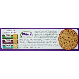 Milton's Craft Bakers Multi-Grain Crackers Everything 8.3 oz